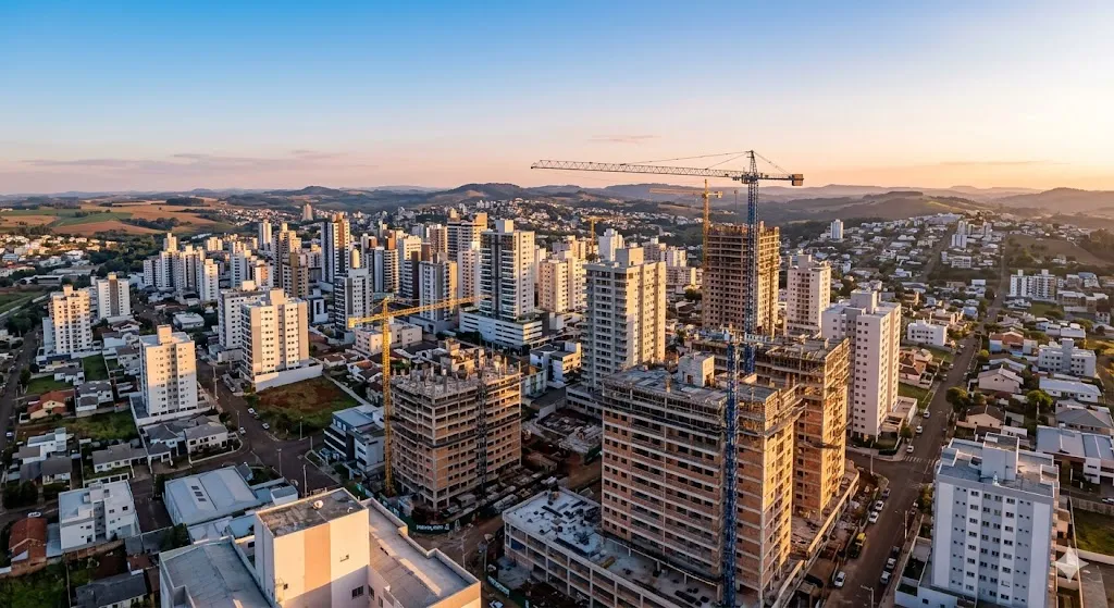 Verticalização do Oeste: Chapecó desafia o Litoral e vira o Novo Eldorado Imobiliário