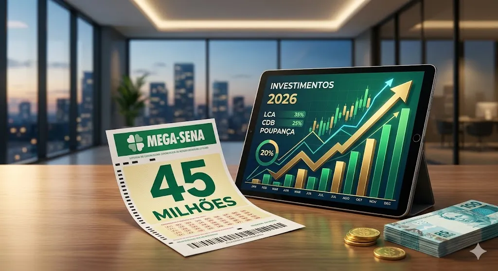 Mega-Sena de R$ 45 Milhões: O Que Fazer para Nunca Mais Precisar da Sorte?