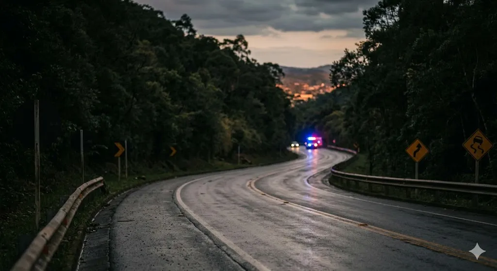 Luto na BR-280: O Trágico Desfecho que Reacende o Debate sobre a Segurança na Serra de Corupá