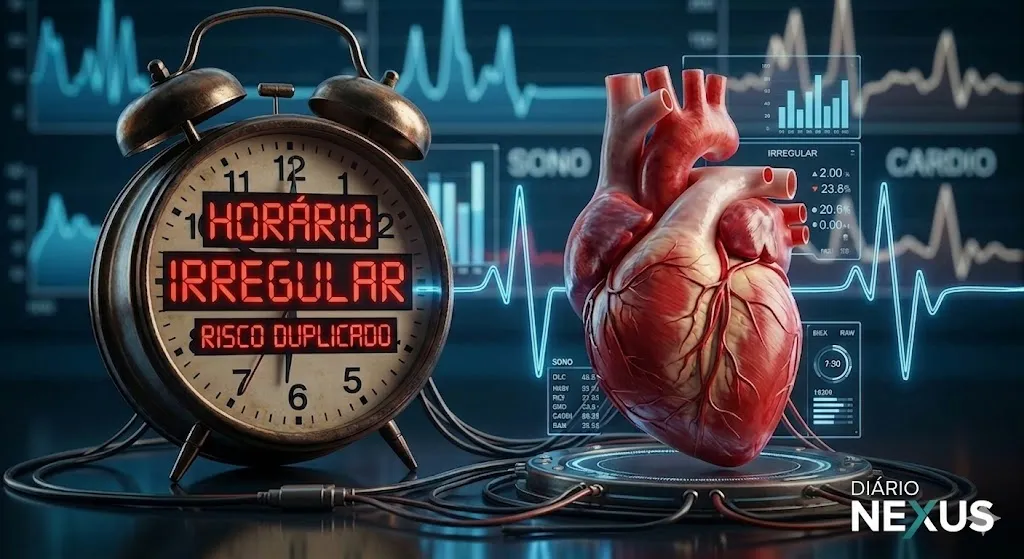 A "Roleta Russa" do Sono: Por que a irregularidade ao deitar pode dobrar seu risco cardíaco em 2026