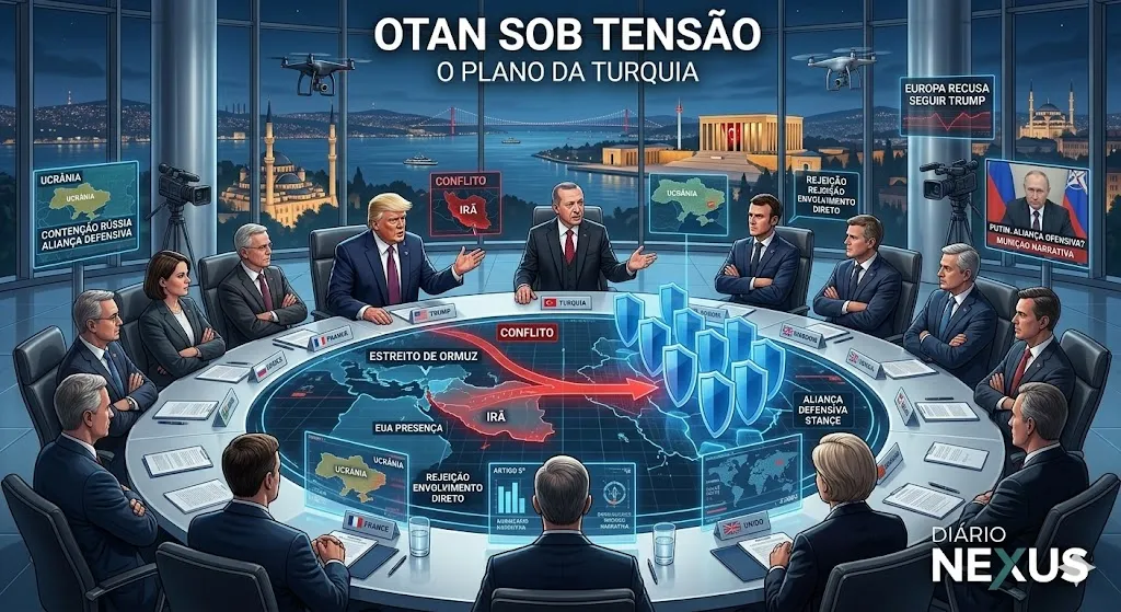 Otan sob Tensão: Por que a Europa se recusa a seguir Trump no Irã e o plano da Turquia para salvar a Aliança