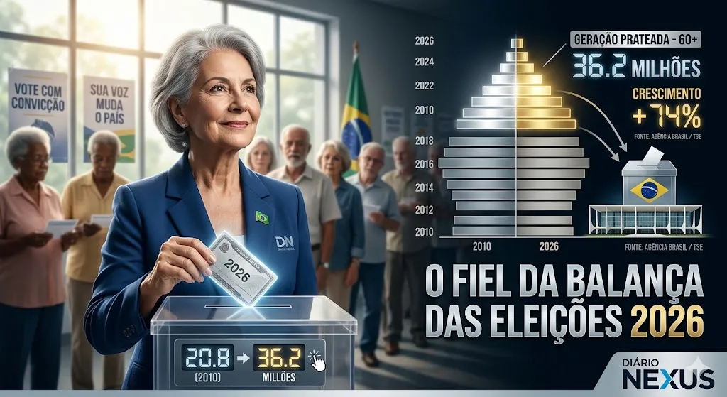Eleições 2026: A Maturidade Assume o Eixo do Poder Brasileiro