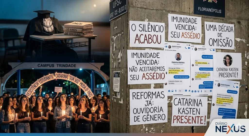 Imunidade Vencida: UFSC Afasta Professor Após Onda de Denúncias de Assédio e Misoginia