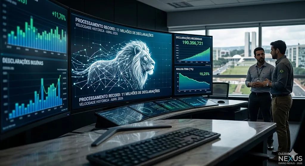 Fisco Digital: Receita Federal Bate Recorde com 11 Milhões de Declarações Recebidas