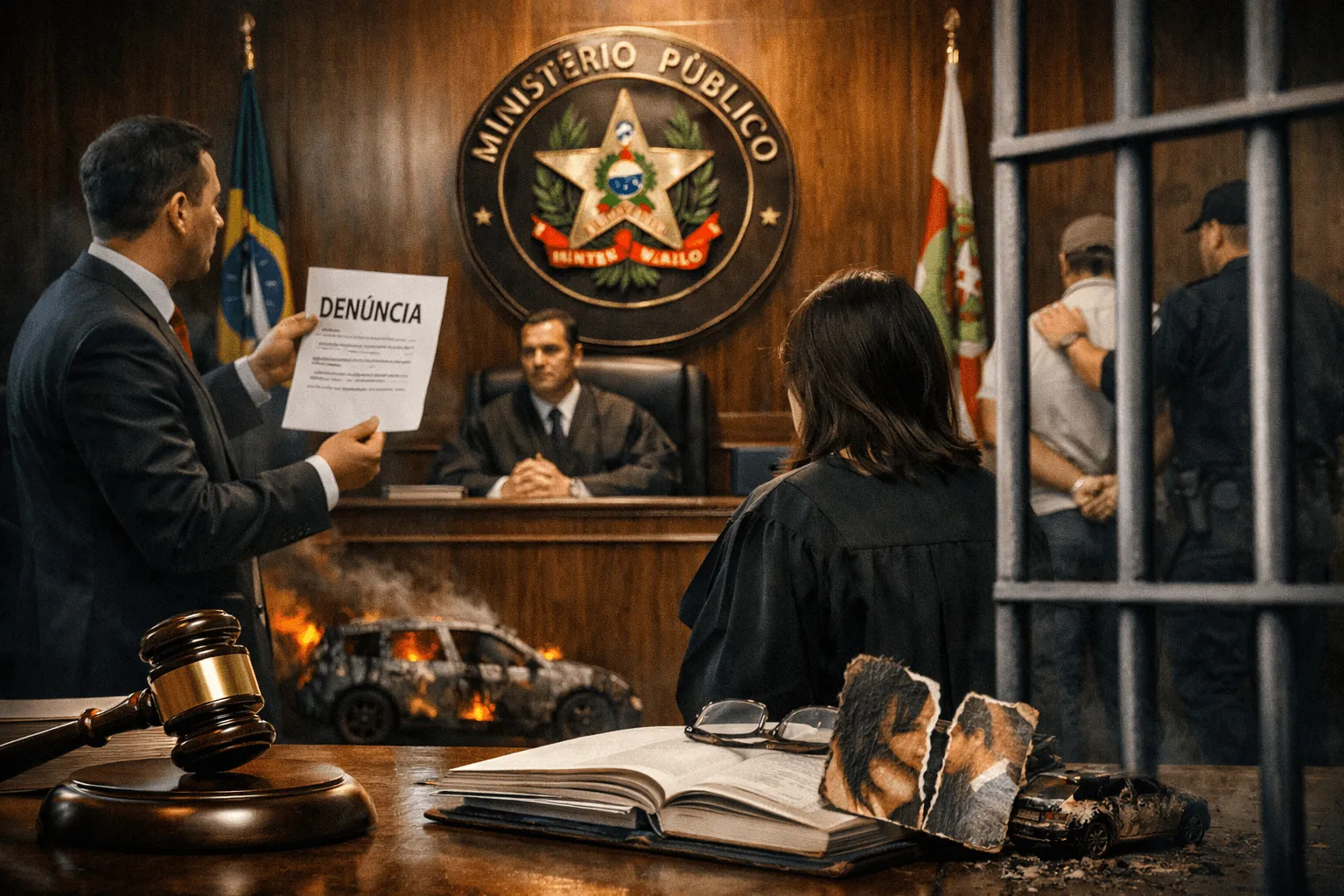 Justiça de Xanxerê Condena Homem por "Combo" de Crimes contra Companheira