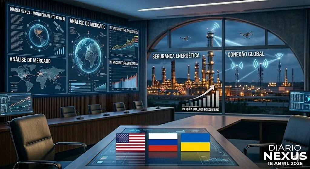 Guerra do Petróleo: Ucrânia bombardeia refinarias russas após EUA facilitarem venda de petróleo de Moscou