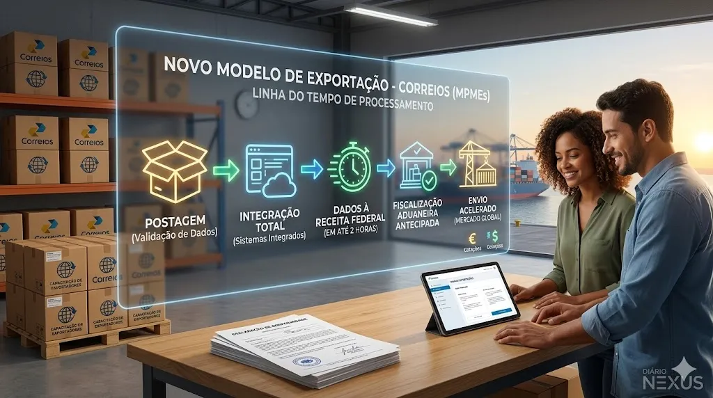 Exportação 4.0: Correios Integram Sistemas e Aceleram Envio de Encomendas Internacionais