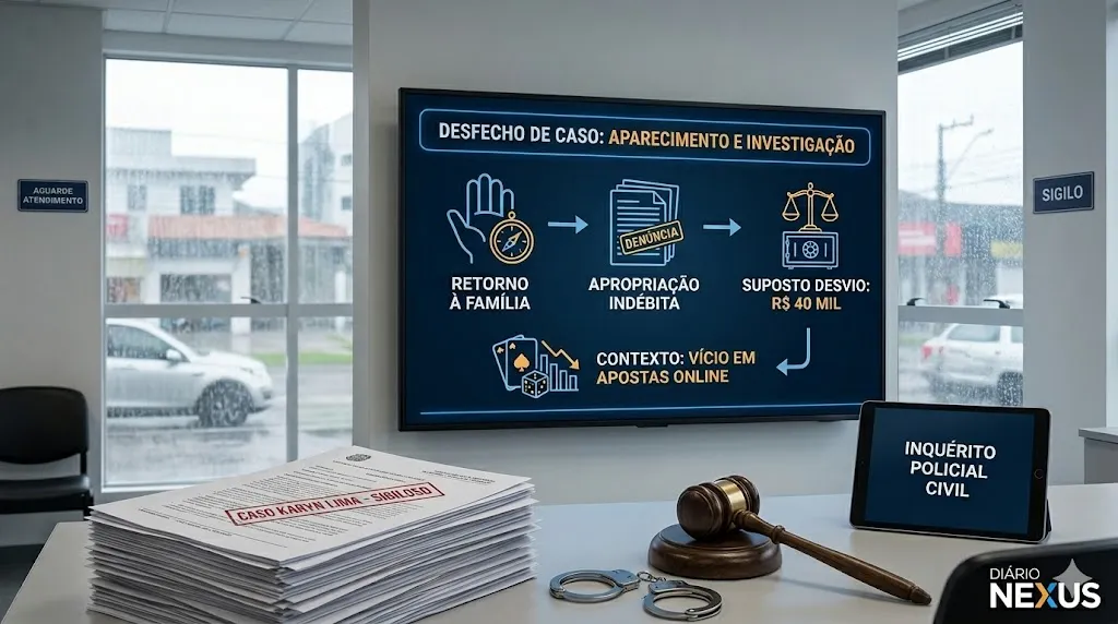 Desfecho: Jovem Investigada por Desvio de R$ 40 mil Reaparece na Grande Florianópolis