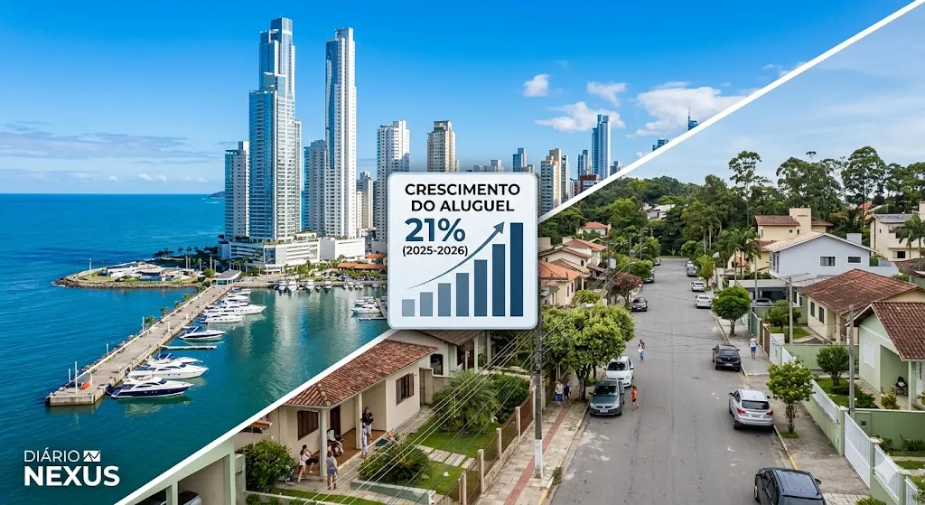 O Custo de Viver no Topo: Aluguel em Balneário Camboriú Sobe 21% e Isola Bairros Populares