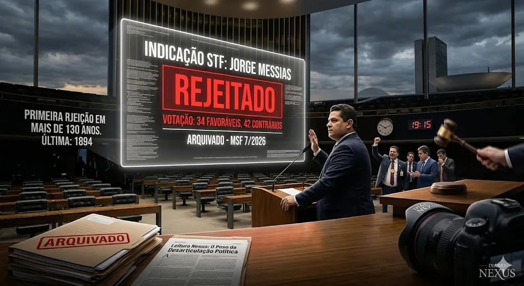 Histórico: Senado Rejeita Jorge Messias para o STF em Derrota Imposta ao Governo