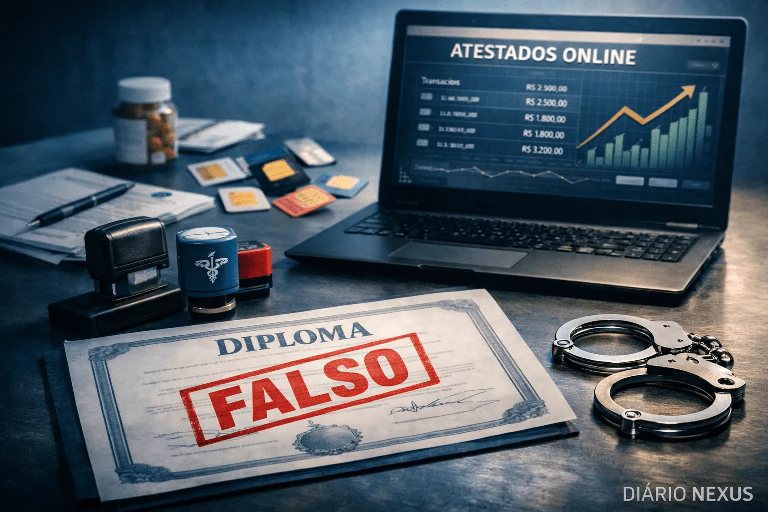 A Fábrica de Fraudes: Como um Site de R$ 50 Movimentou o Crime na Grande Florianópolis