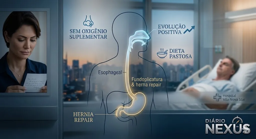 Recuperação em São Paulo: Bolsonaro Evolui Após Cirurgias e Inicia Dieta Pastosa
