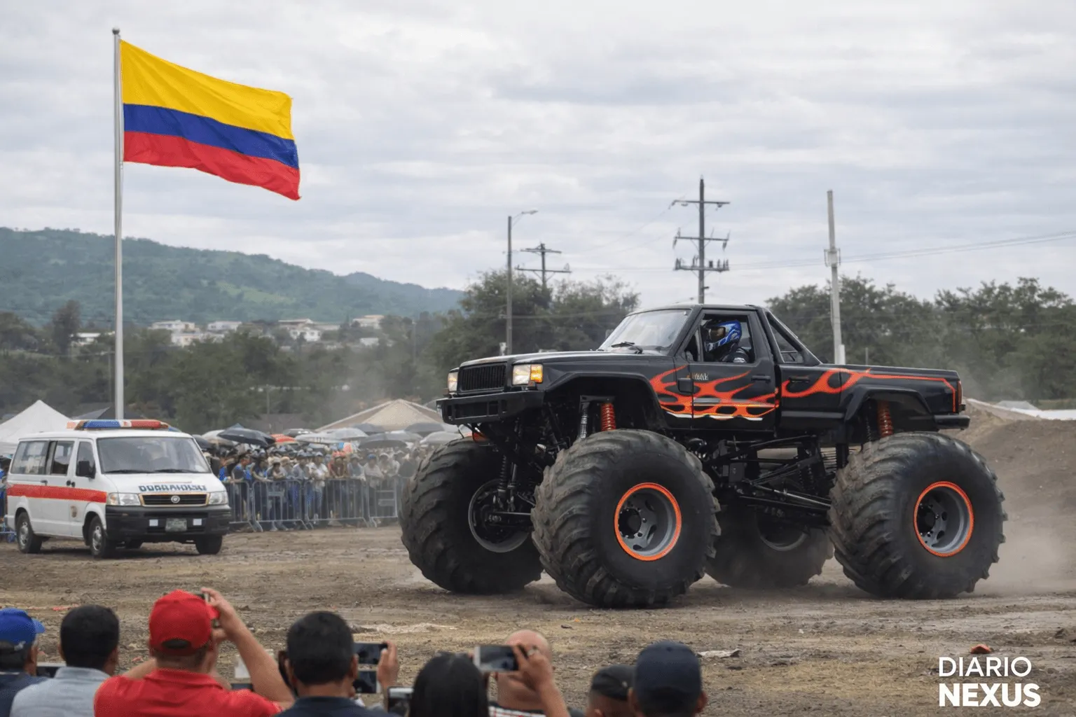 Tragédia na Colômbia: Monster Truck perde controle e atropela espectadores em Popayán