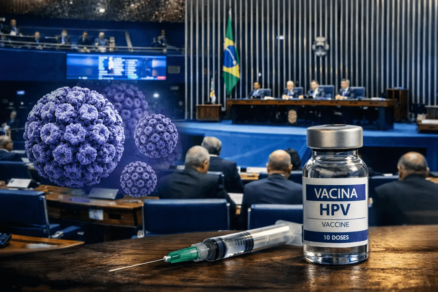 Saúde pública e prevenção: Senado debate vacinação contra HPV para reduzir casos de câncer do colo do útero