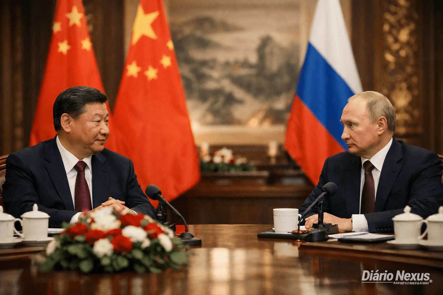 China e Rússia reforçam aliança e condenam novos ataques ao Irã: Xi chama situação no Oriente Médio de “inaceitável”