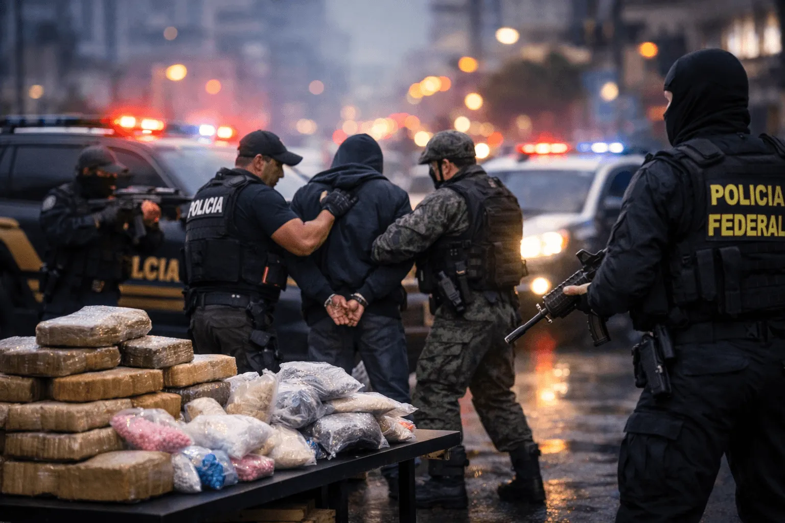 Forças integradas apreendem 2,6 toneladas de drogas em uma semana: avanço no combate ao crime organizado