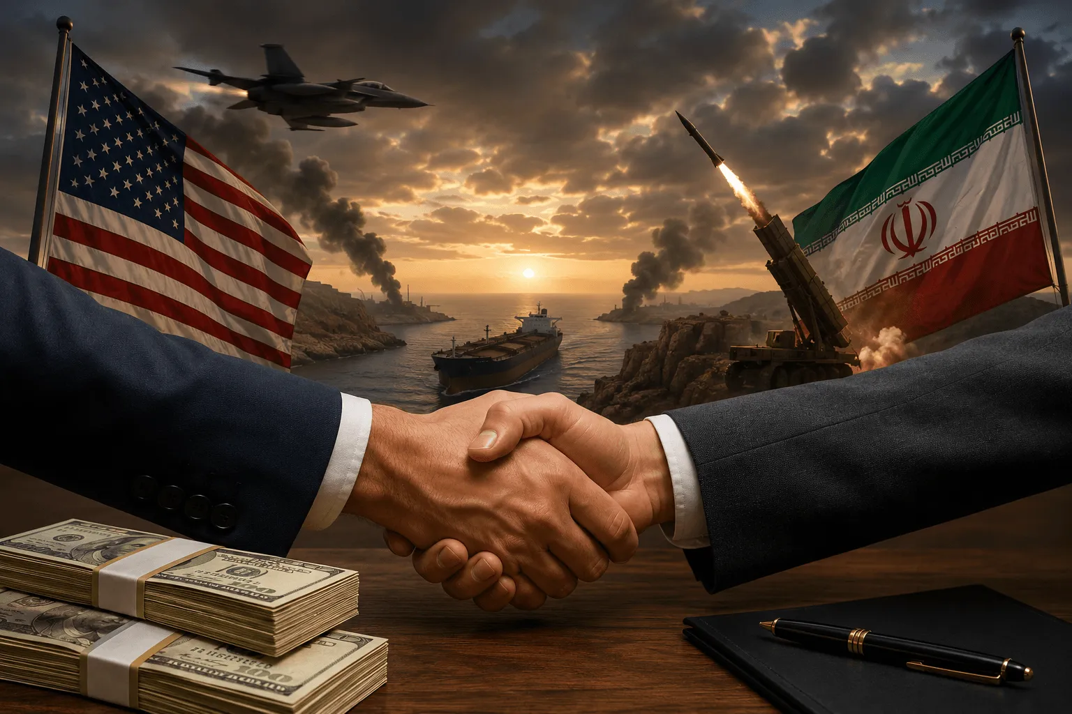 Acordo EUA-Irã: proposta prevê liberação de US$ 24 bilhões e suspensão de sanções em meio a nova escalada militar