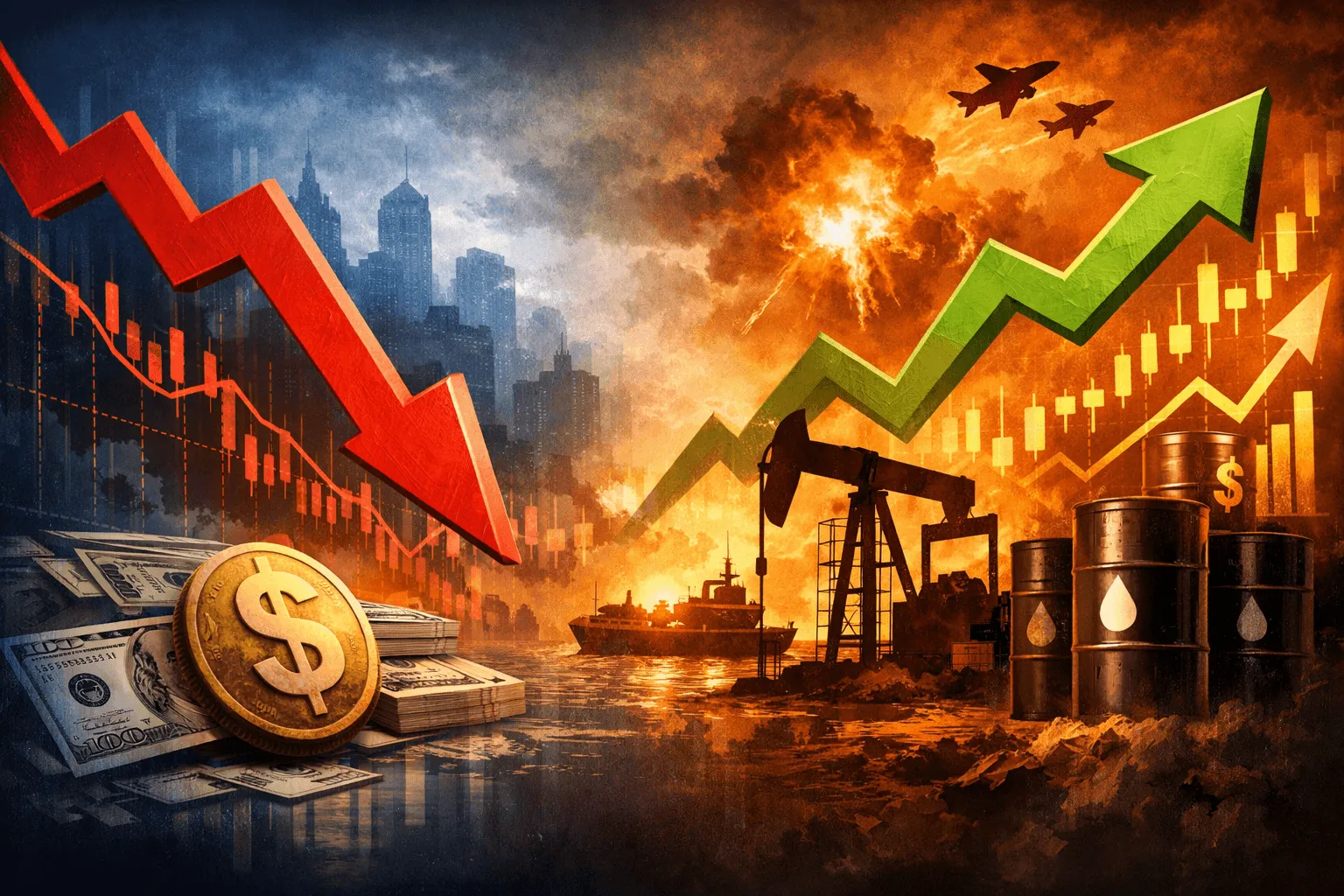 Dólar inicia semana em queda: como a trégua entre EUA e Irã e a pressão do petróleo moldam o rumo dos mercados