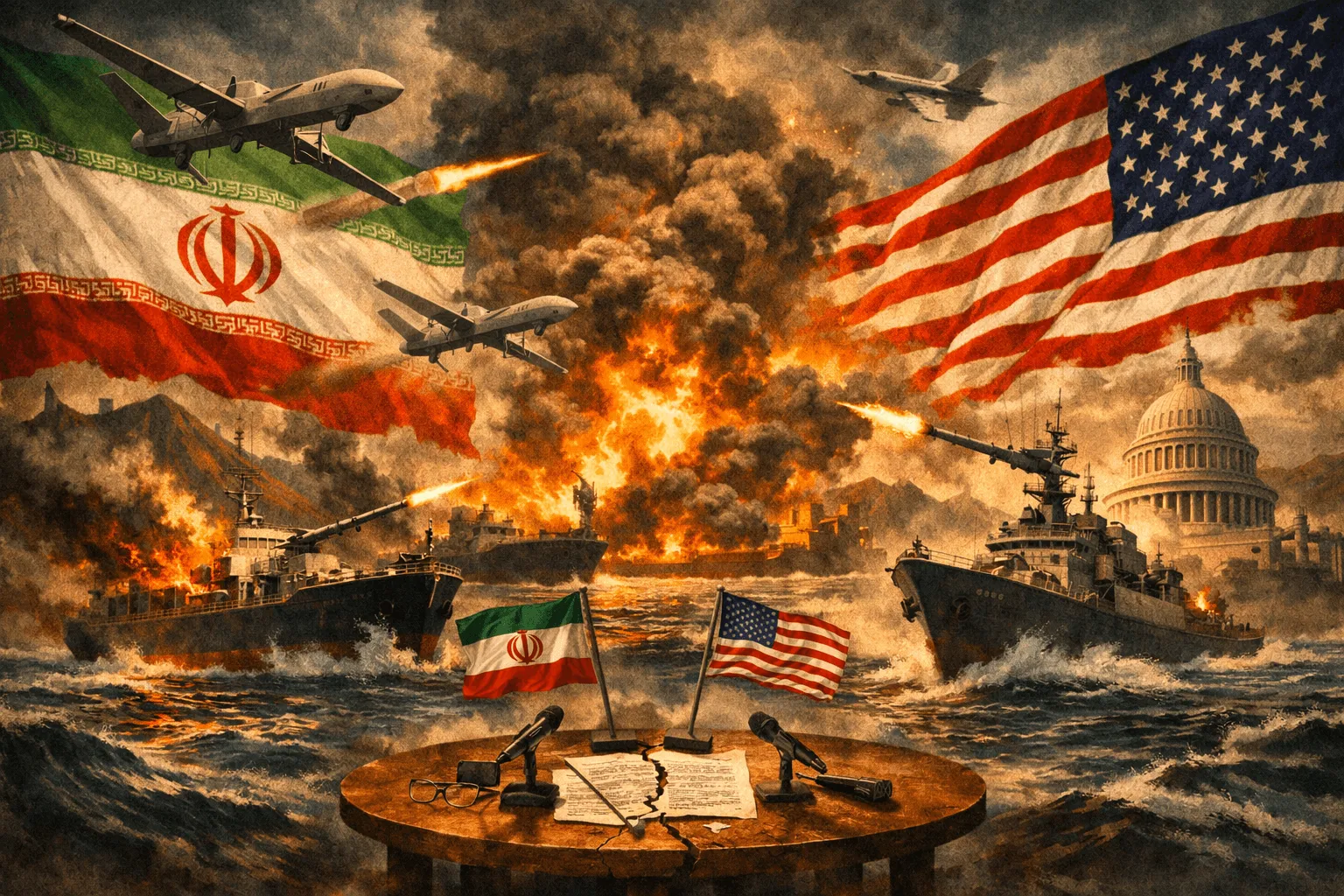 Irã ameaça novos ataques contra alvos dos EUA: tensão cresce e Teerã desafia poder americano no Oriente Médio